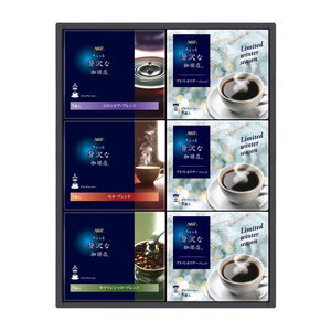 AGF / ちょっと贅沢な珈琲店ドリップコーヒー ウィンターギフト(6個入り)