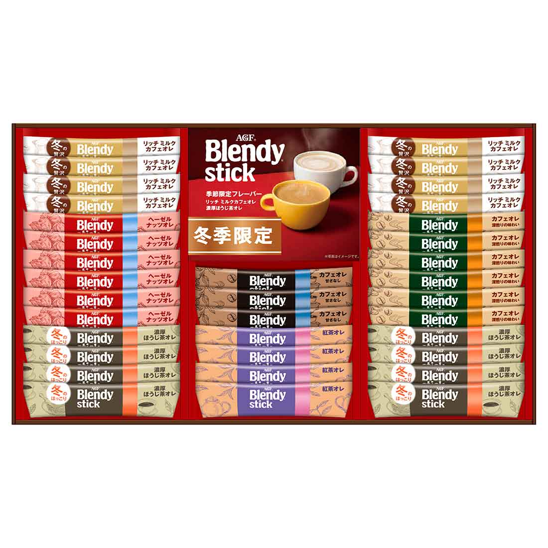 AGF / ブレンディスティック　ウィンターカフェオレコレクション(35本入り)