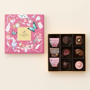 ゴディバ / アリスのティーパーティ アソートメント 9粒入