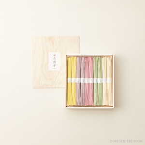 池利 / 手延べ三輪そうめん 色撫子10束入り（木箱入り）