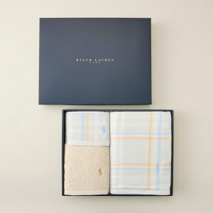 POLO RALPH LAUREN HOME / ESTELLA PLAID タオルギフトセット(NEUTRAL)