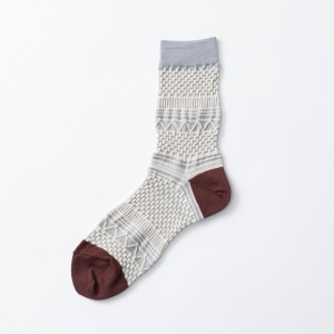TRICOTE / BUMPY NORDIC  SOCKS アイボリー