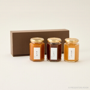 長野県産フルーツジャム詰合せ 3点