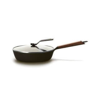 バーミキュラ / フライパン 24cm深型 ウォールナット / 専用フタ付き