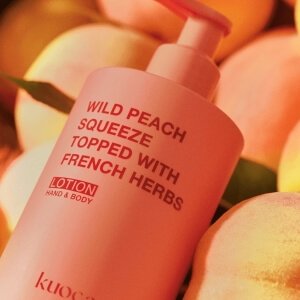 kuoca (クオカ) / ハンド&ボディローション【WILD PEACH】300mL
