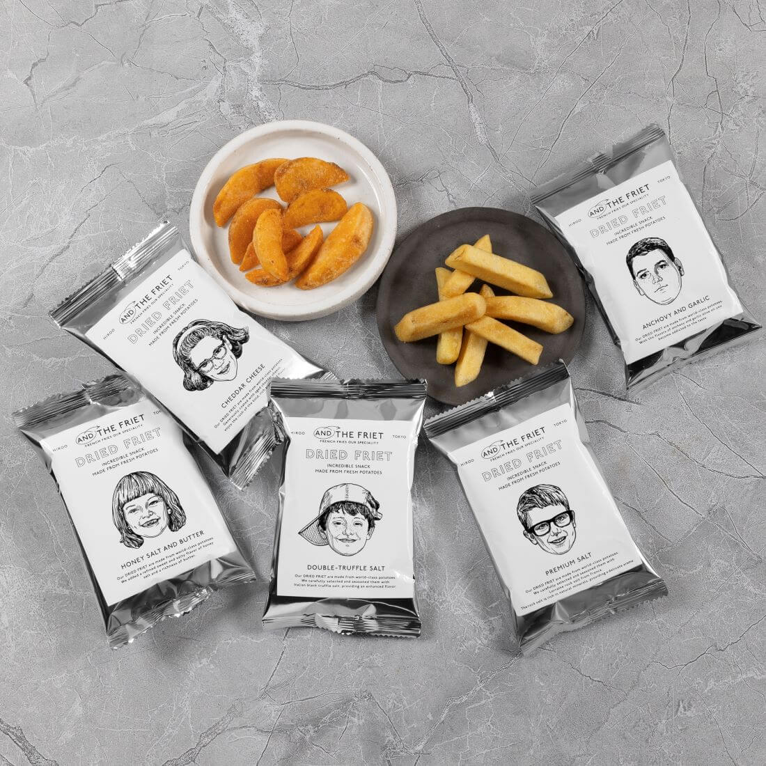 AND THE FRIET / ドライフリット ギフトボックス ミニ5個