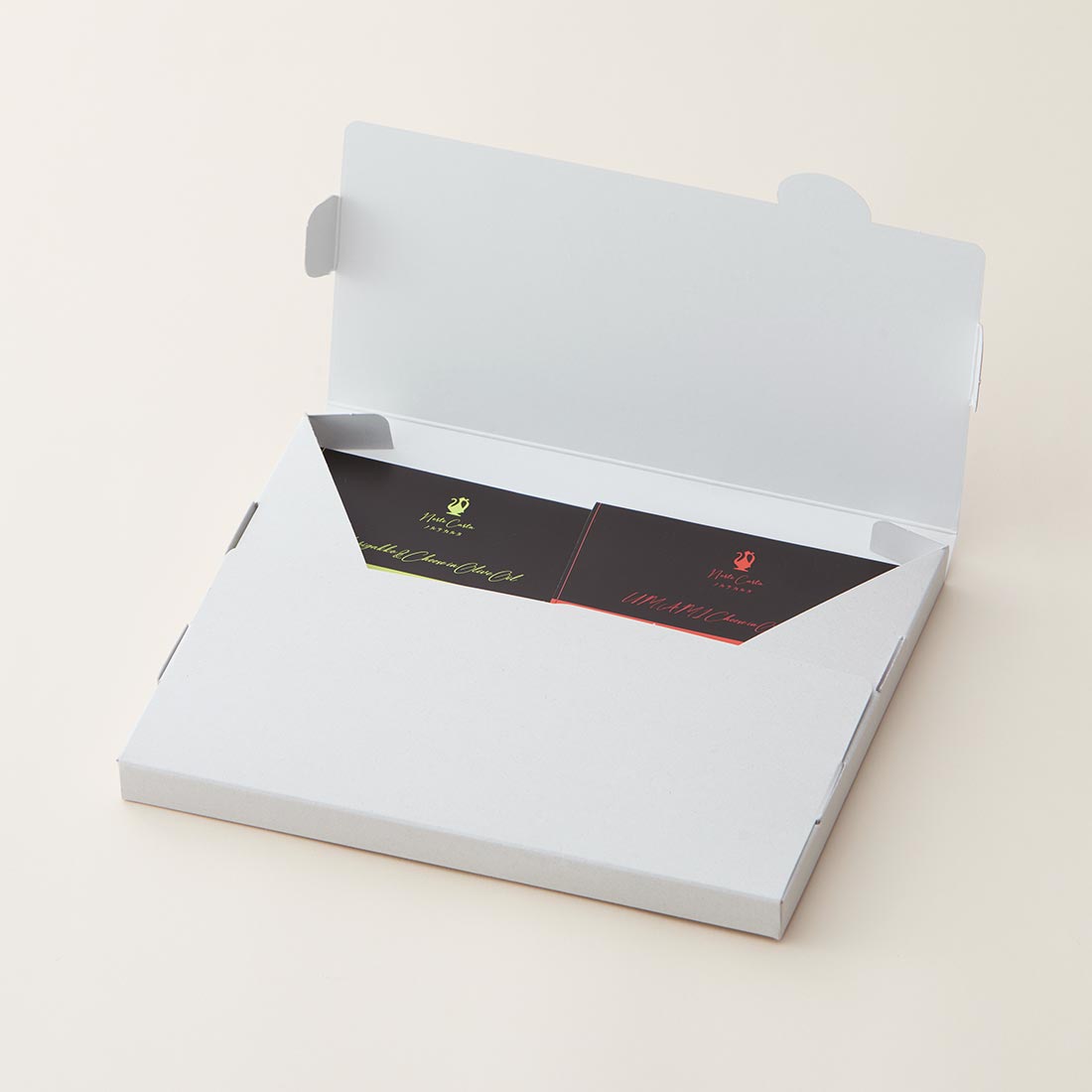 Norte Carta / チーズのオイル漬け2種 パウチ ギフトボックス