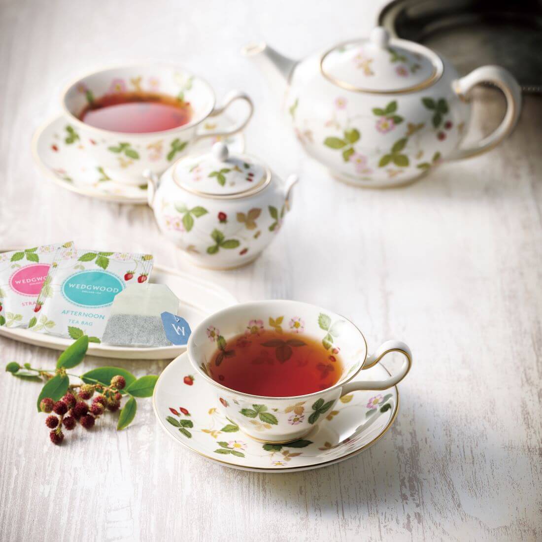 WEDGWOOD / ワイルドストロベリー ティーバッグセット24袋