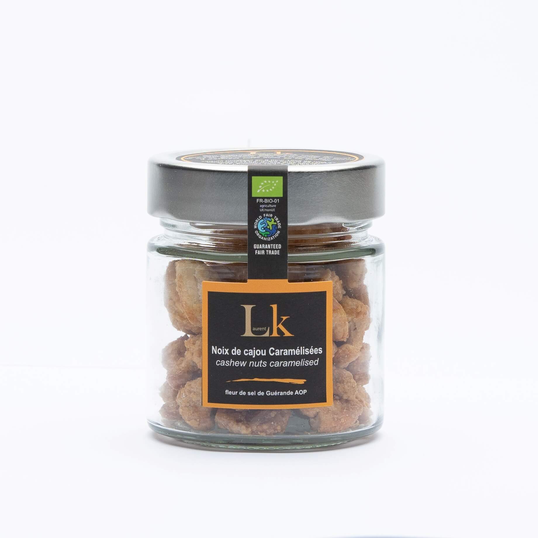LaurentKキャラメリゼ・カシューナッツ(ゲランドシーソルト)