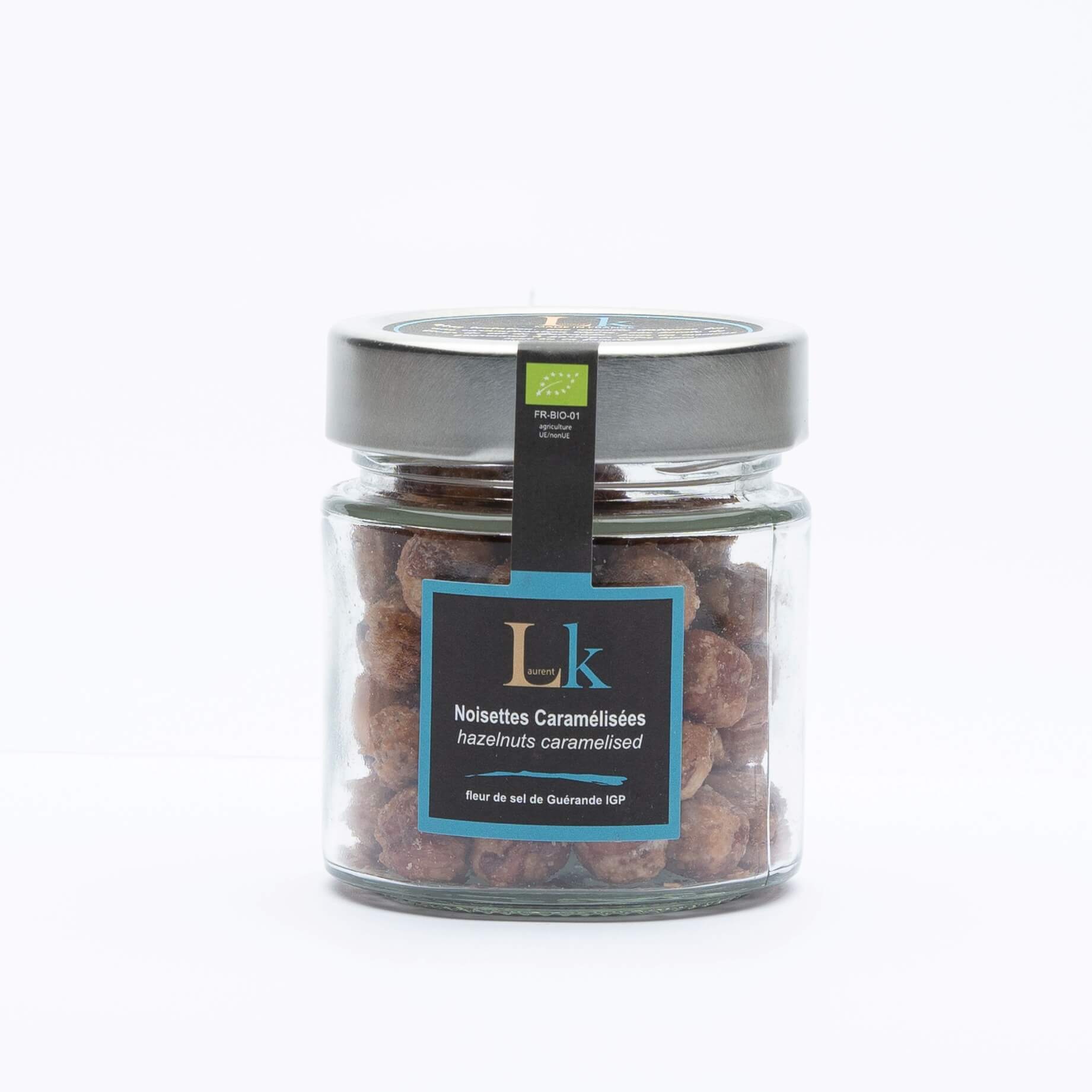 LaurentKキャラメリゼ・ヘーゼルナッツ(ゲランドシーソルト)