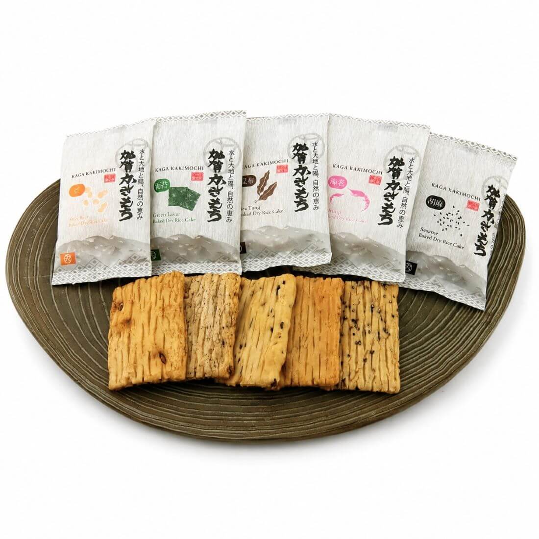加賀かきもち丸山 / 加賀かきもち 醤油味 5種18枚