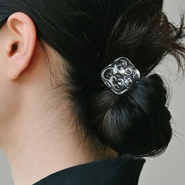 HARIO Lampwork Factory / ガラスのヘアゴム ナミマ