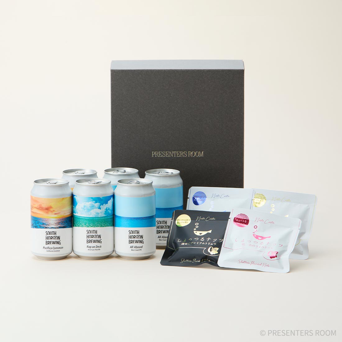 SOUTH HORIZON BREWING / 【晩酌セット】ビール6本×しょっつるナッツ4種