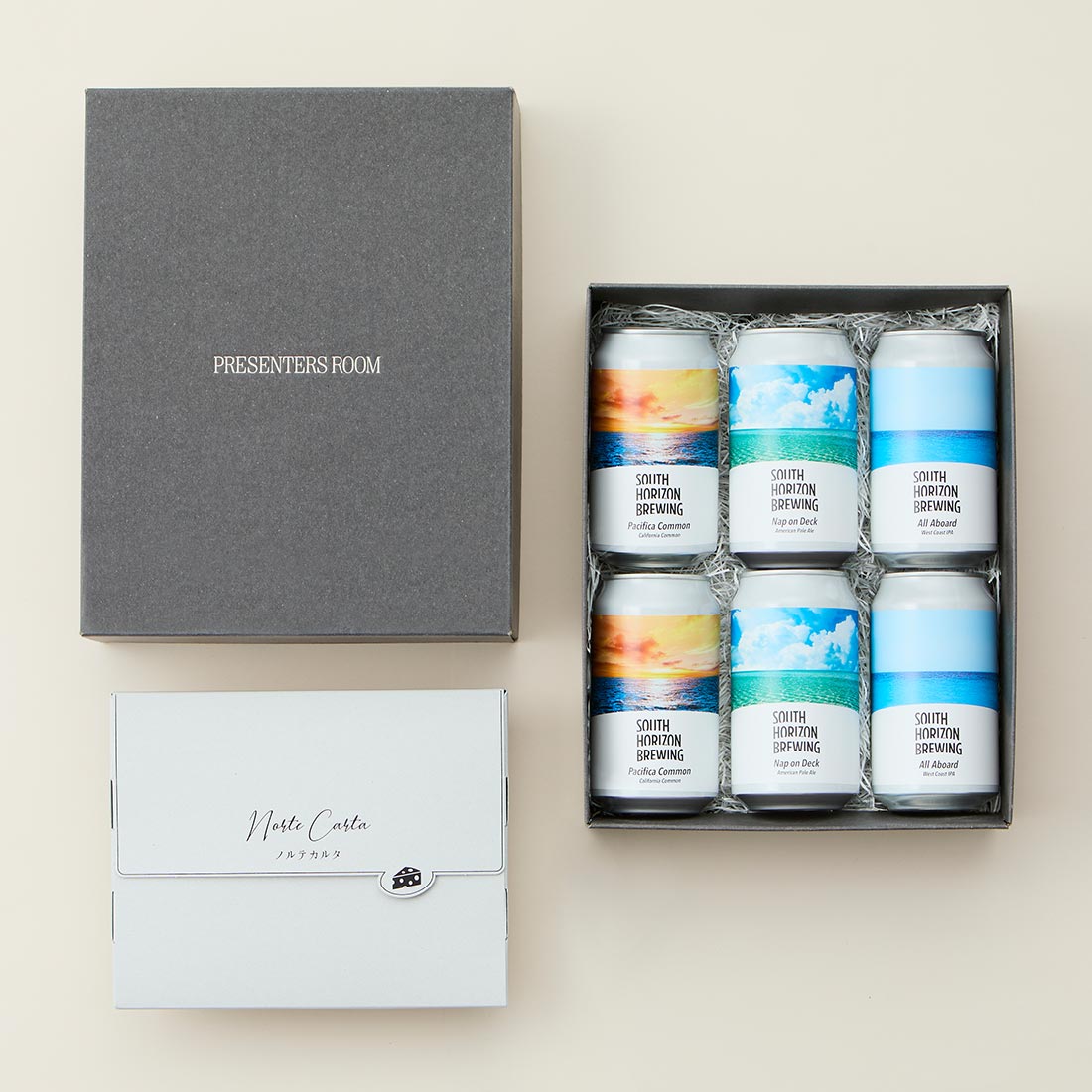 SOUTH HORIZON BREWING / 【晩酌セット】ビール6本×チーズのオイル漬け2種