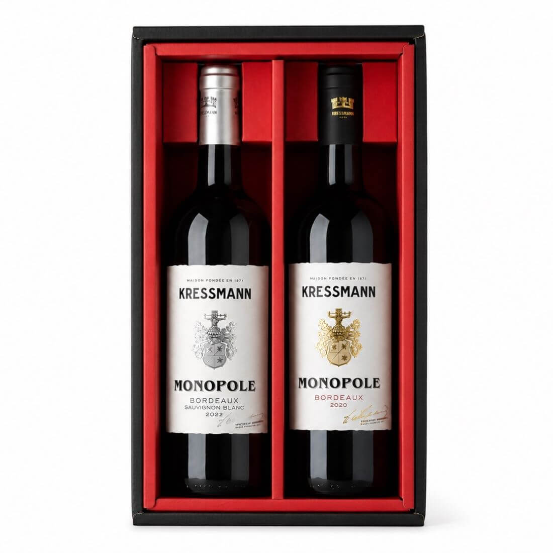 KRESSMANN / モノポールワイン 赤白2本セット 750ml