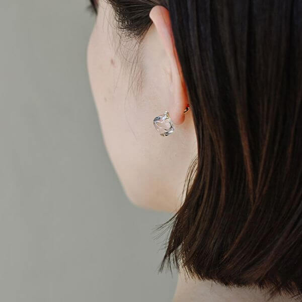HARIO Lampwork Factory / ガラスのピアス フロート