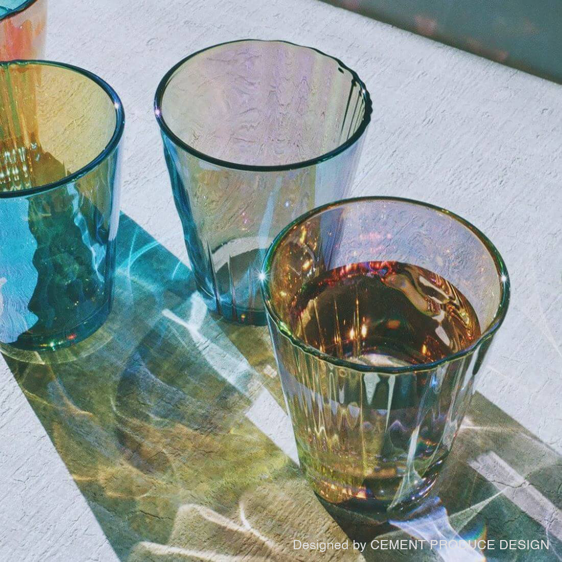 illumiiro光の反射を楽しむスインググラス【yuraglass】
