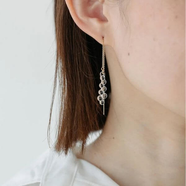 HARIO Lampwork Factory / ガラスのピアス グロス