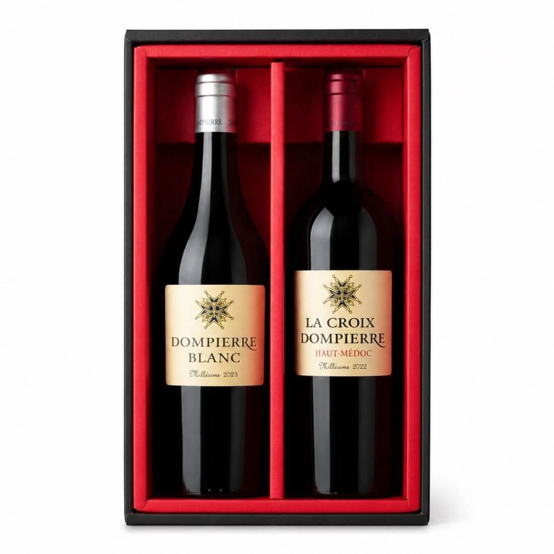 Chateau Dompierre / ボルドーワイン 赤白2本セット 750ml