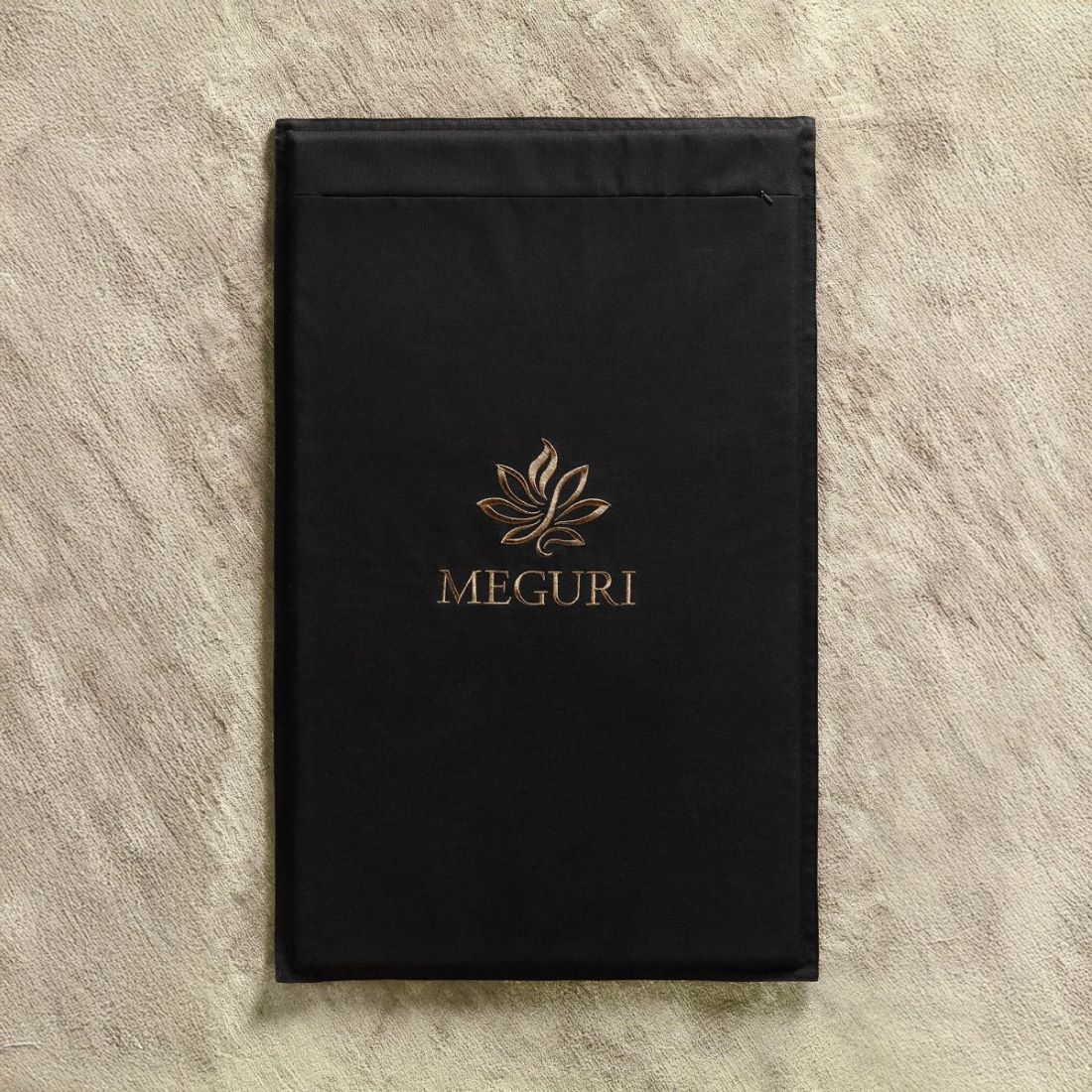 MEGURI / マット＆ピロー ブラック〈収納ケース付き〉