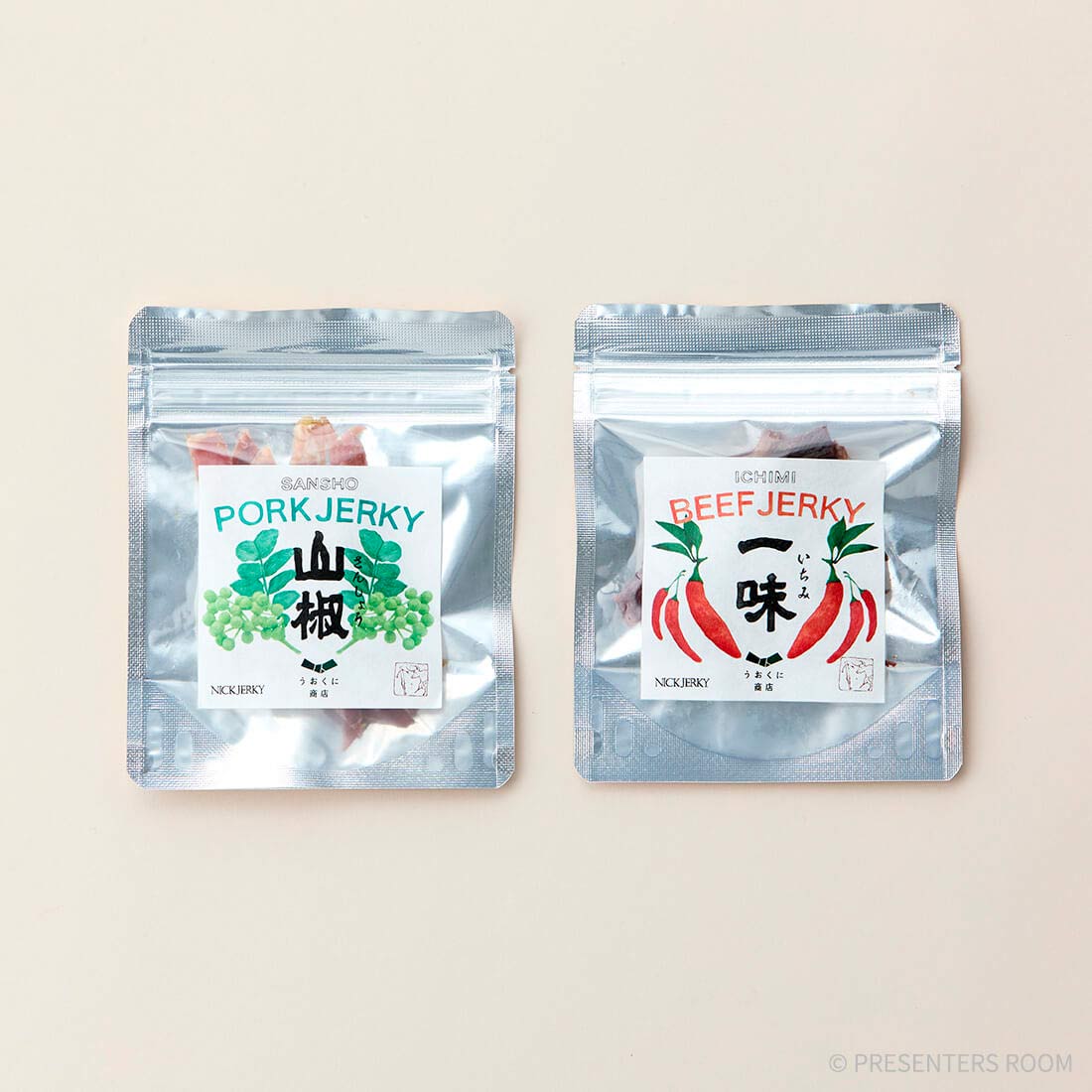 NICK JERKY / THE　UOKUNI　国産ジャーキー2種セット