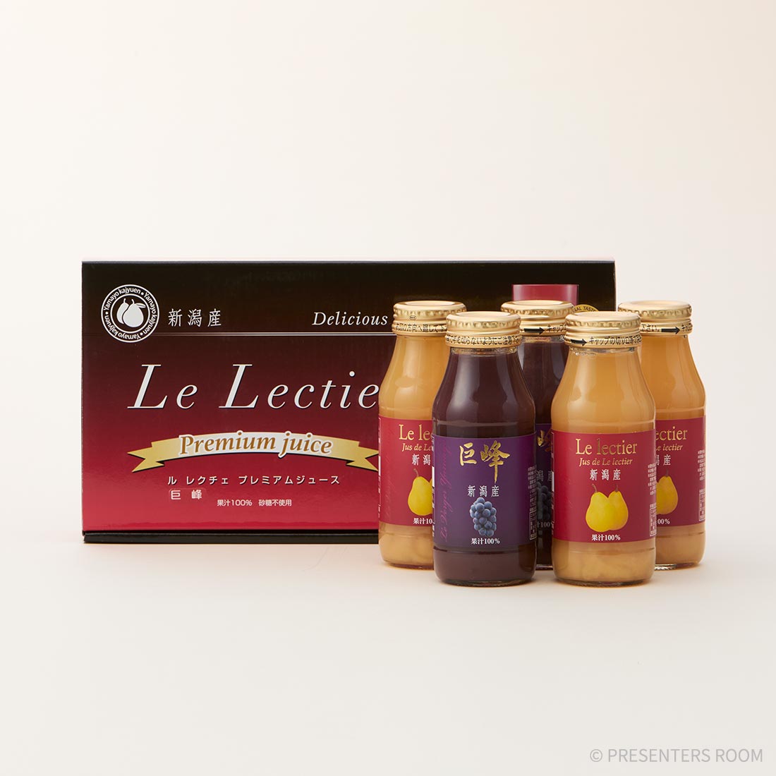 ヤマヨルレクチェと巨峰ジュース180ml×5本セット（新潟）