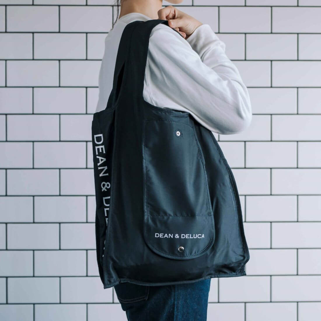 DEAN & DELUCA / ショッピングバック ブラック