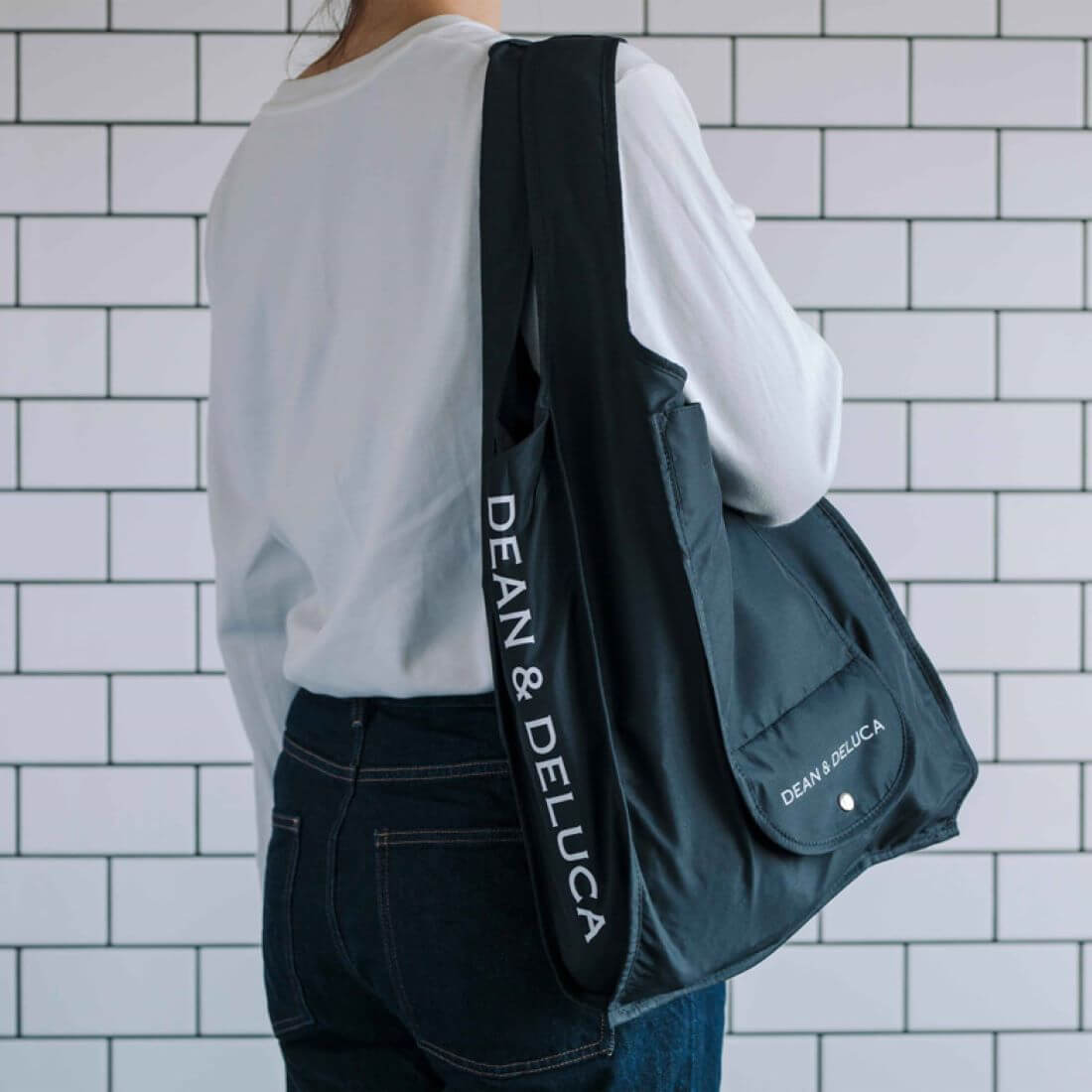 DEAN & DELUCA / ショッピングバック ブラック