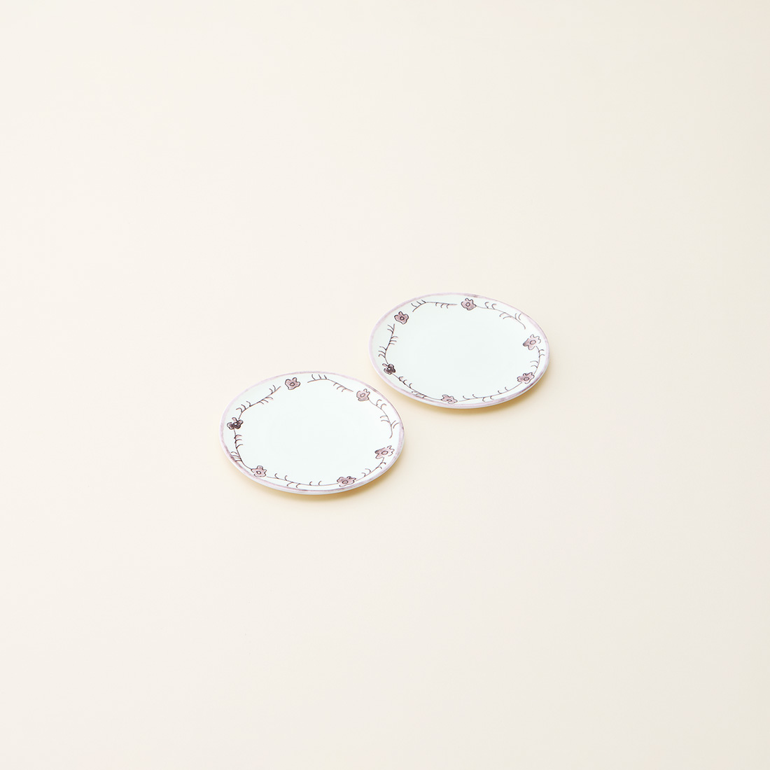 SERAX(MARNI) / ブレッドプレート2個 11.5cm ダークヴィオラ
