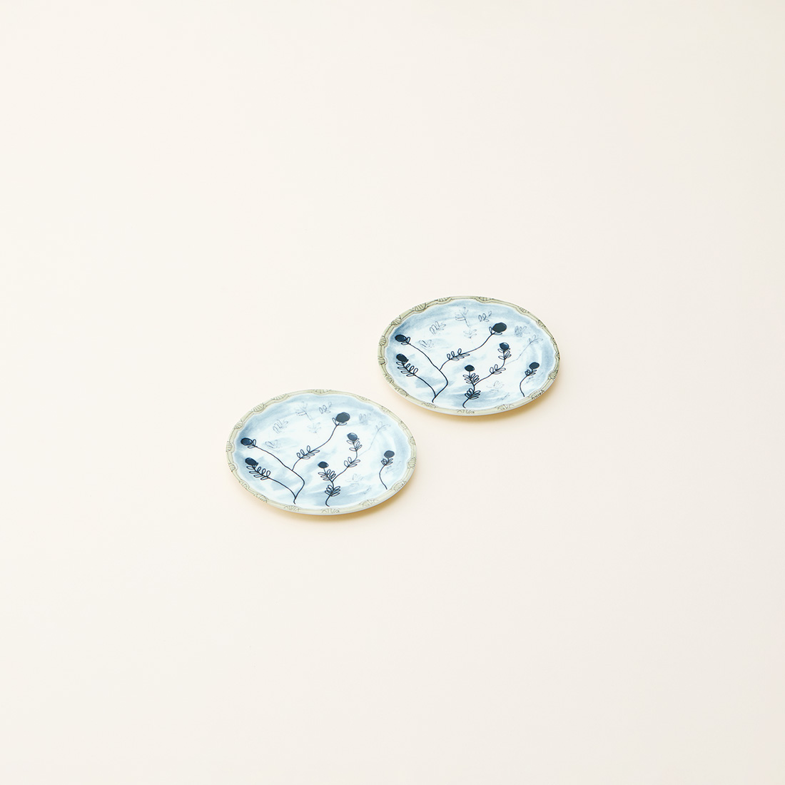 SERAX(MARNI) / ブレッドプレート2個 11.5cm ミルティッロティ―