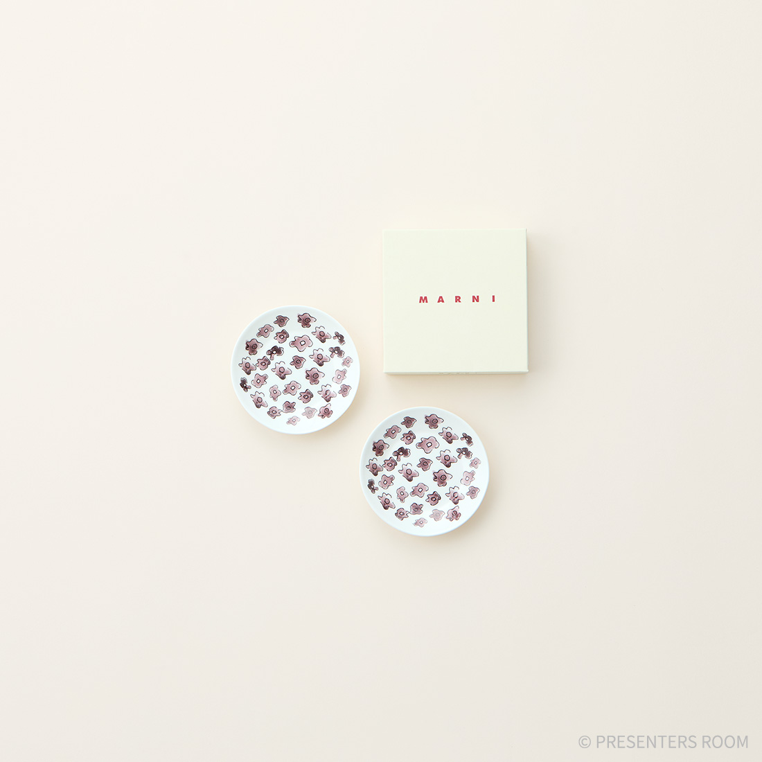 SERAX(MARNI) / ブレッドプレート2個 10cm ダークヴィオラ