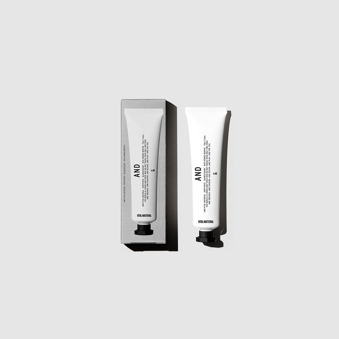 VITAL MATERIAL トゥースペースト ハーブミント ホワイト 75g