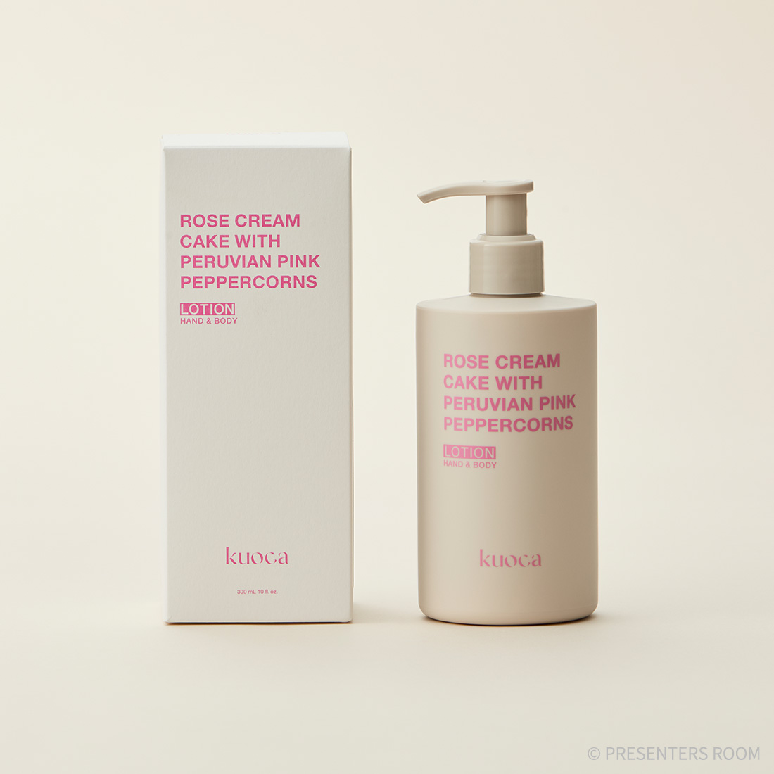 kuoca / ハンド&ボディローション【ROSE CAKE】300mL