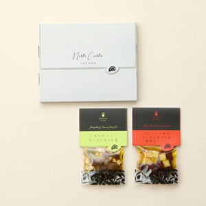 Norte Carta / チーズのオイル漬け2種 パウチ ギフトボックス