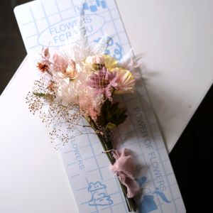 【ポイント2倍】アトリエみちくさ / アーティフィシャルフラワーブーケ（S）ペールピンク