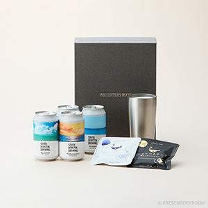 SOUTH HORIZON BREWING / 【晩酌セット】ビール4本×しょっつるナッツ2種×ステンレスタンブラー