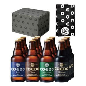 COEDO BREWERY / コエドプレミアム てぬぐいセット 12本入り