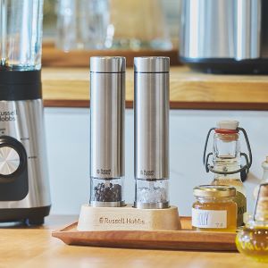 Russell Hobbs / 電動ミル ソルト&ペッパーミニセット(シルバー)