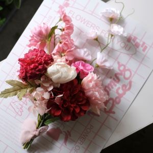 アトリエみちくさ / アーティフィシャルフラワーブーケ（M）ローズレッド