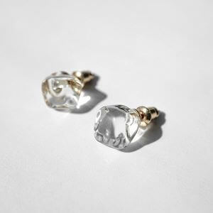 HARIO Lampwork Factory / ガラスのピアス フロート