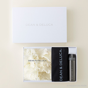 DEAN & DELUCA ギフトカタログ(ブックタイプ) ＜PLATINUM-BC(プラチナ-BC)＞+トートバッグ（ブラック）・マグボトルセット
