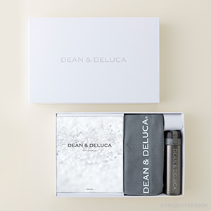 DEAN & DELUCA ギフトカタログ(ブックタイプ) ＜CRYSTAL-BC(クリスタル-BC)＞+トートバッグ（グレー）・マグボトルセット