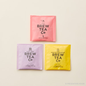 Brew Tea Co. / TEA BAGS 紅茶 3コセット(イングリッシュブレックファースト、アールグレイ、チャイ)