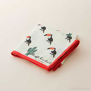 Dieffe Kinloch / トゥーカン柄ハンカチ