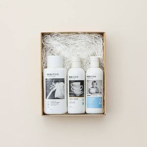【ポイント2倍】eco store / ランドリーリキッド（ユーカリ）×ディッシュウォッシュ(無香料)×ディッシュウォッシュ(レモン)