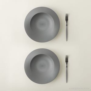 ARAS / 【パスタセット】深皿スクープ×2 フォーク×2