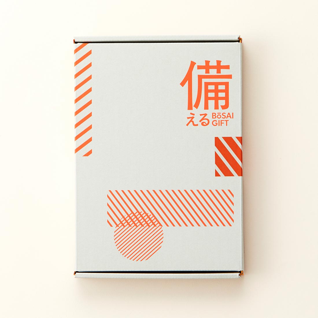 備える防災カタログ専用化粧箱