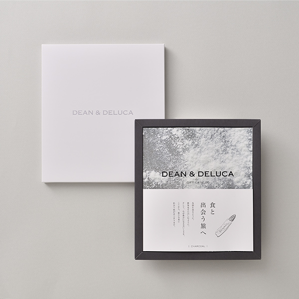 DEAN & DELUCA ギフトカタログ(ブックタイプ) ＜CHARCOAL-BC(チャコール-BC)＞BOXの中