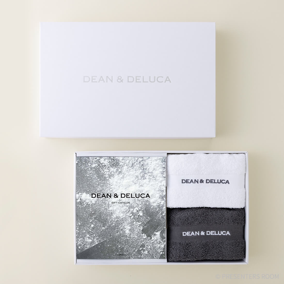 DEAN & DELUCA ギフトカタログ(ブックタイプ)＜CHARCOAL-BC(チャコール-BC)＞+キッチンタオルセット