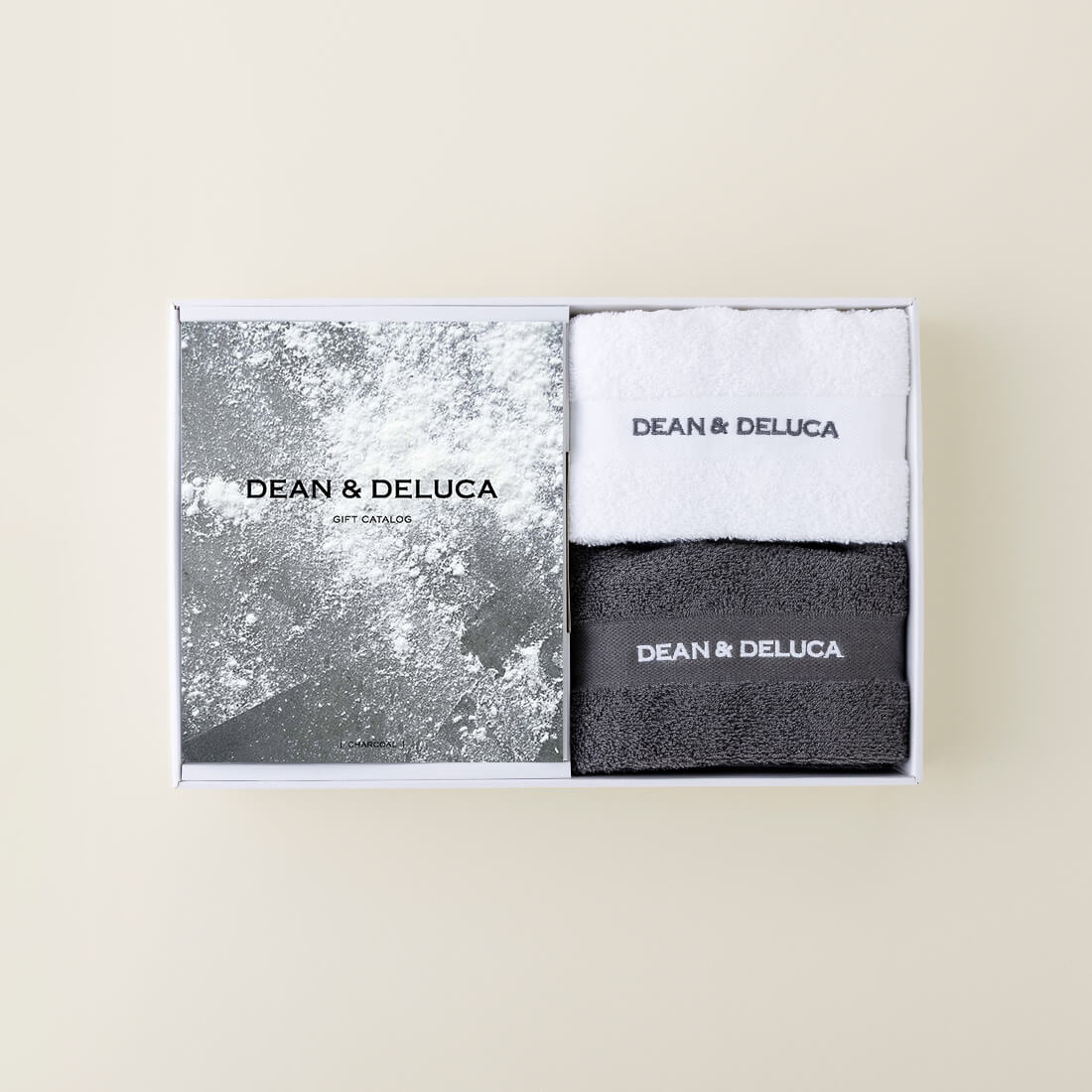DEAN & DELUCA ギフトカタログ(ブックタイプ)＜CHARCOAL-BC(チャコール-BC)＞+キッチンタオルセット
